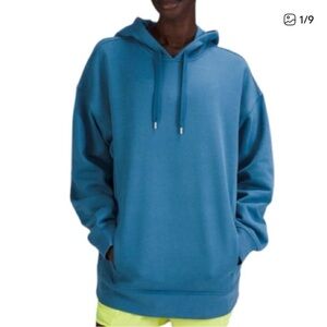 lululemon athletica perfectly oversized Blue Hoodie